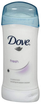 Unilever Dove Antiperspirant / Deodorant Solid 1.6 oz. Fresh Scent - 7940050090