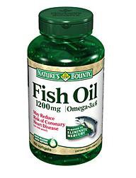 US Nutrition Nature's Bounty Omega 3 Supplement Fish Oil 1200 mg Strength Softgel 100 per Bottle - 7431213329