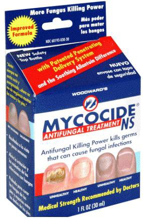Woodside Biomedical Mycocide NS Antifungal 1% Strength Topical Solution 1 oz. Bottle - 60193003030