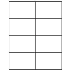 Tabbies Laser / Inkjet Label Sheets, - 2-3/4" H x 4-1/4" W, - 800 per Pack - 40161