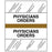 Tabbies Medical Chart Index Tabs & Divider Sheets - 1/2" H x 1-1/4" W, 100 per Pack