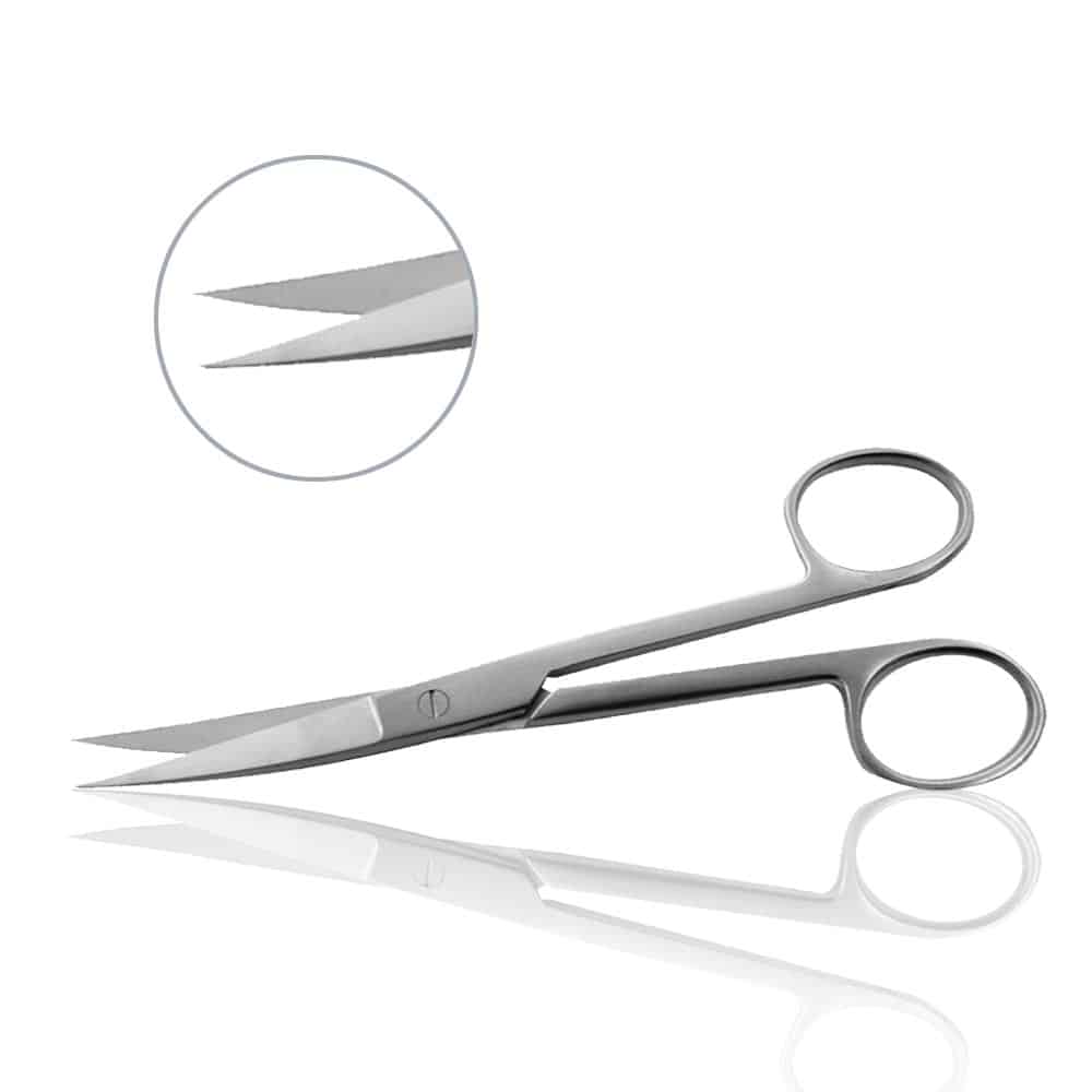 Mopec Scissors, Dissection, Sharp/Sharp, Curved