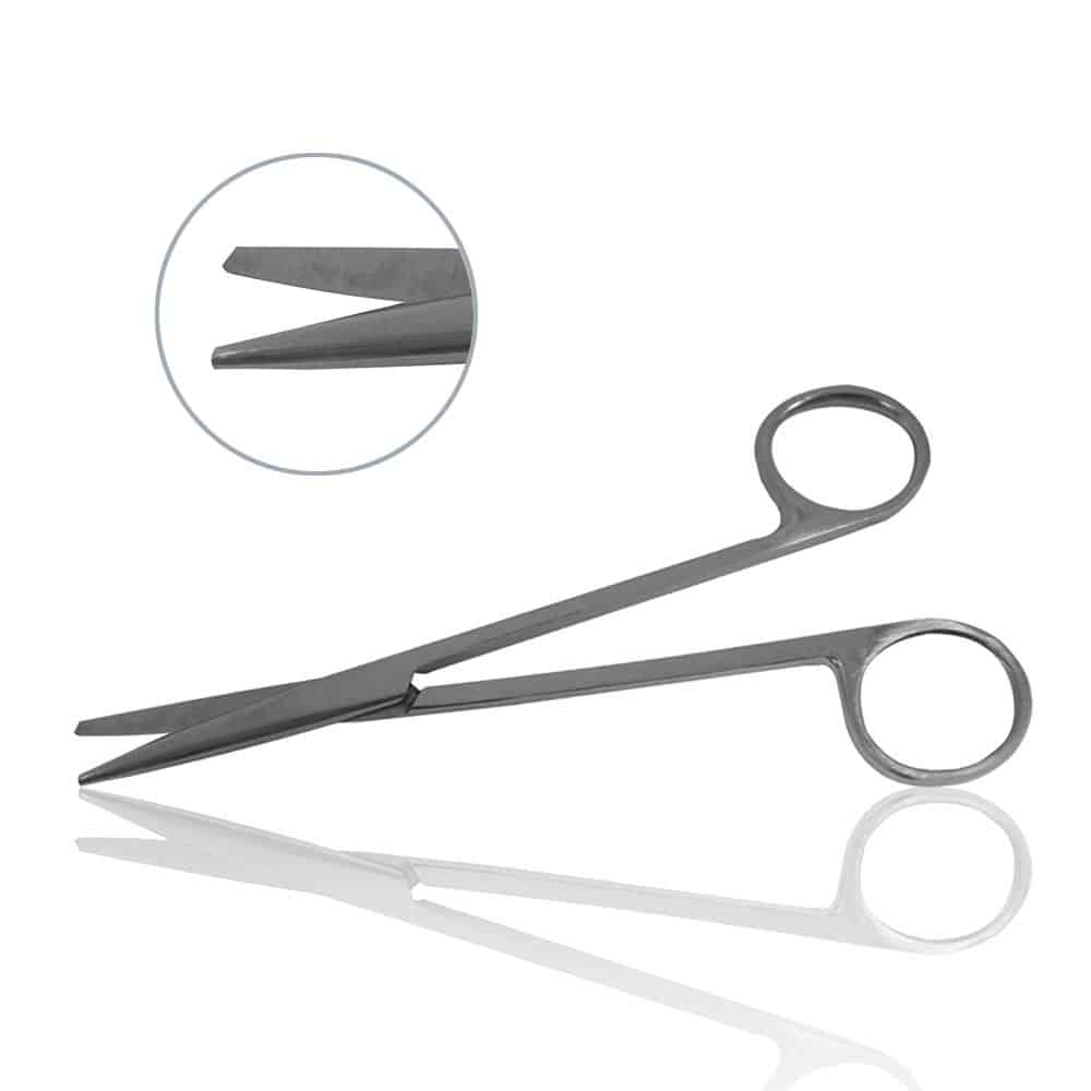 Mopec Scissors, Metzenbaum, Straight