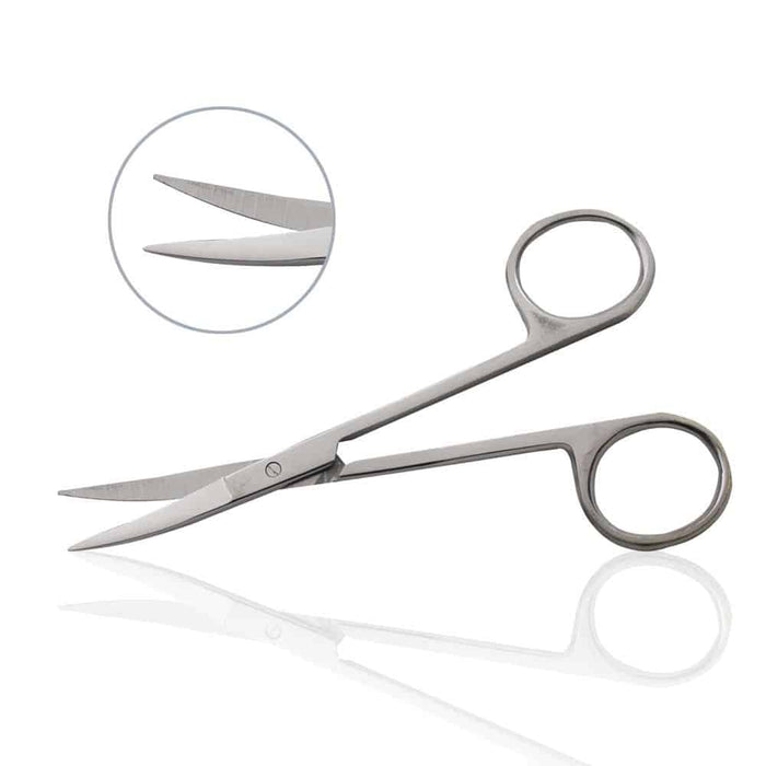 Mopec Scissors, Iris, Curved, 4.5″