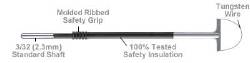 Bovie - LEEP/LLETZ Electrode Tungsten Wire Square Loop Tip Reusable NonSterile - ES41R