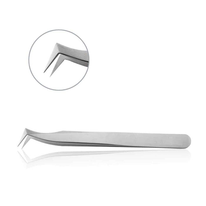Mopec Forceps, Angled Pointed Tip, Micro – AB134
