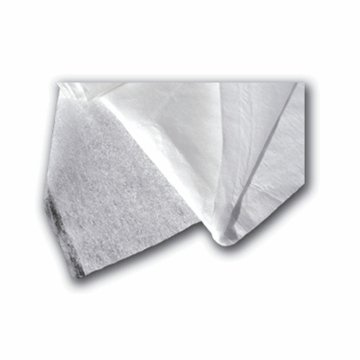 Absorbent Specialty Products - Mortuary Sheet Flat Sheet 24 X 86 Inch White Liquid Lock Material / Plastic Disposable - MBS2586-5