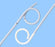Olympus America Inc Percuflex Sof-Curl Ureteral Stent 360 Degree Kidney Curl 6 Fr. 22 cm Hydrophilic Coated - 5626022