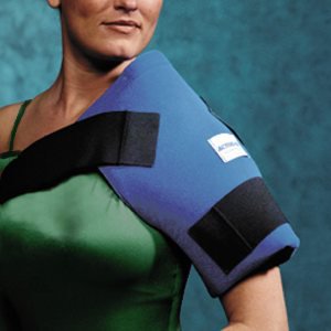 Active Ice - Cold Pack with Wrap Shoulder One Size Fits Most 12 X 13 Inch Cloth / Nylon / Plastic / Gel Reusable - SS-2