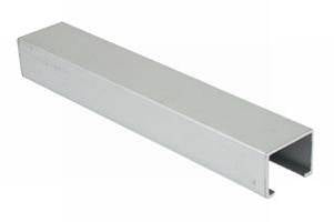 Automated Devices - Cubicle Track Splicing Clamp Straight 8 Inch Length - 1124