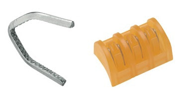 Aesculap SLS Classic Adhesive Cartridge Style Ligating Clip Titanium Large Orange Clip 6 Clips - O4120-1