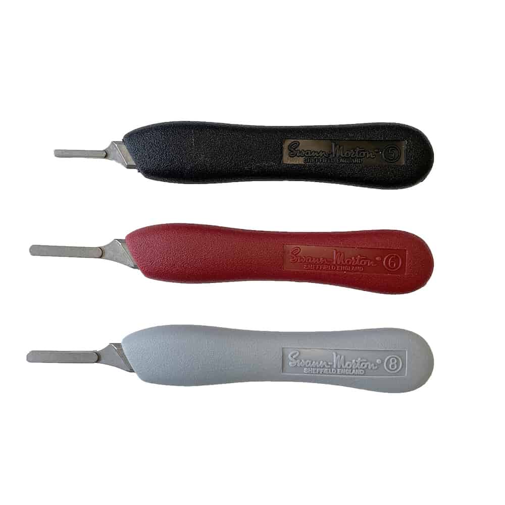Mopec Ergonomic Scalpel Handles, Premium – #5, #6, #8