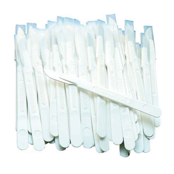 Mopec Scalpels, Disposable, 100 pack – AJ148