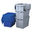 Akro-Mils - Attached Lid Container Gray Plastic 21.5 X 15 X 17 Inch - 39170