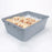 Akro-Mils Akro-Tubs Storage Tub Gray Industrial Grade Polymers 9-1/2 X 19 X 24-1/2 Inch - 34240GREY
