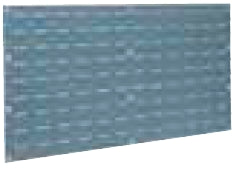 Akro-Mils Louvered Panel 35-3/4 L X 19 H Inch, 160 Lbs Capacity - 30636
