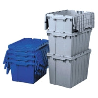 Akro-Mils - Storage Container Gray 21.5 X 15 X 9 Inch - 39085