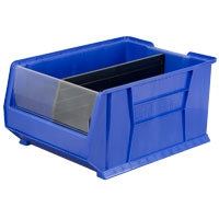 Akro-Mils Super-Size AkroBins Storage Bin Red Industrial Grade Polymers 10 X 11 X 23-7/8 Inch - 30287RED