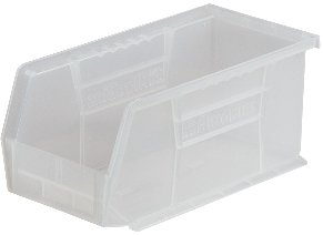 Akro-Mils Akrobins Storage Bin AkroBins Clear Industrial Grade Polymers 5 X 5-1/2 X 10-7/8 Inch - 30230SCLAR