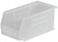 Akro-Mils Akrobins Storage Bin AkroBins Clear Industrial Grade Polymers 5 X 5-1/2 X 10-7/8 Inch - 30230SCLAR