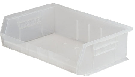 Akro-Mils Akrobins Storage Bin AkroBins Clear Industrial Grade Polymers 5 X 10-7/8 X 16-1/2 Inch - 30255SCLAR