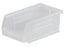 Akro-Mils Akrobins Storage Bin AkroBins Clear Industrial Grade Polymers 3 X 4-1/8 X 7-3/8 Inch - 30220SCLAR