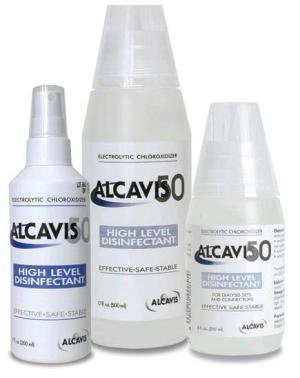 Alcavis 50 - High-Level Disinfectant RTU Liquid 250 mL Bottle Max 180 Day Use (Once Opened) - 15508