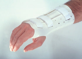 PlastiCast - Wrist / Hand Splint Polyethylene / Foam / Stockinette Right Hand White Large - 510271/NA/RL