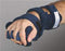 ComfySplints - Hand / Thumb Splint Orthosis with Finger Separators Foam / Terry Cloth / Wire Left or Right Hand Blue One Size Fits Most - 510345