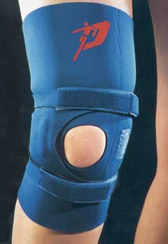 Alimed Palumbo Knee Brace X-Large Hook and Loop Closure 21 to 23-1/2 Inch Circumference Left or Right Knee - 62139/NA/NA/BEIGE