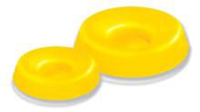 Alimed Alilite Closed Head Positioning Donut 7-3/4 OD X 2-1/4 H Inch Viscoelastic Polymer Gel Freestanding - 931555