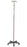 Alimed Econo IV Pole Telescoping Pole 2-Hook 5 Legs, 3 Inch Nylon Monster Casters, 2 with Breaks, 24 Inch Diameter - 921803
