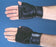 Alimed Hatch Heavy-Duty Push Glove Fingerless Small / Medium Black Hand Specific Pair - 8299