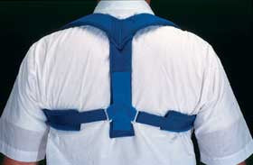 Alimed AliMed Clavicle Strap Alimed Cotton, Foam Hook and Loop Closure - 510539