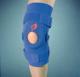 Palumbo - Knee Brace Medium D-Ring / Hook and Loop Strap Closure 15-1/4 to 17 Inch Circumference Left or Right Knee - 62145/NA/MD