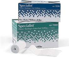 BSN Medical Specialist Plaster Bandage 4 Inch X 15 Foot Plaster White - 7367