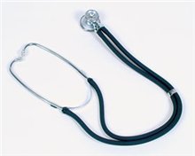Alimed AliMed Sprague Stethoscope Alimed Black 2-Tube Double Sided Chestpiece - 920343