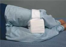AliMed - Knee Abduction Cushion 6-1/2 W X 5 H Inch Foam Hook and Loop Strap Fastening - 75594