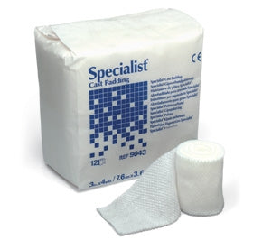 BSN Medical Specialist Cast Padding Undercast 4 Inch X 4 Yard Cotton / Rayon NonSterile - 9044
