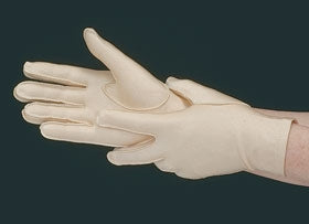 Gentle Compression - Compression Gloves Full Finger Medium Wrist Length Right Hand Lycra / Spandex - 60611/NA/RM