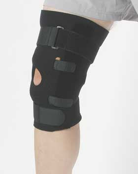 Alimed Freedom Knee Stabilizer X-Large Hook and Loop Closure 16 to 18 Inch Circumference Left or Right Knee - 64689