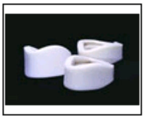 Alimed AliMed Cervical Collar Alimed Medium Firm Density Small Contoured 2-1/2 Inch Height 16 to 24 Inch Circumference - 60155/NA/S