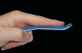 AliMed - Finger Splint Without Fastening Right Hand Blue / Silver - 5412