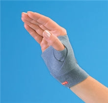 Alimed 3PP ThumSling Thumb Support Wraparound 4 Way Stretch Fabric Left Hand Gray Medium / Large - 51890/NA/LML