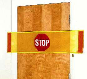 AliMed - Door Sign Restricted Access STOP - 76841