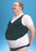 AliMed - Obesity Support Belt Hook and Loop Closure 65 to 75 Inch Waist Circumference Adult - 6758