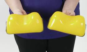 AliLIte Heel Pads - Heel Pad 4 W X 7 D X 3 H Inch Foam / Gel Freestanding - 931873