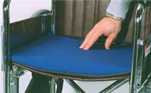 AliMed Stroke Cushion - Pommel Seat Cushion 18 W X 16 D X 1 H Inch Foam - 1546