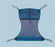 Alimed - Full Body Seat Sling Large 450 lbs. Weight Capacity - 78251