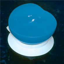Alimed AliMed Scoop Bowl with Suction Cup Base Blue Reusable 4-1/2 Inch Diameter - 812512